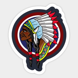 NATIVE CHIEF Sticker